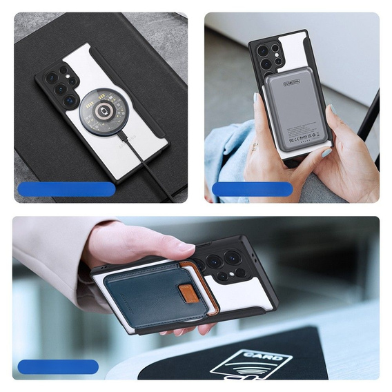Калъфи Dux Ducis за Samsung Galaxy S24 Ultra, Skin X Pro, MagSafe, черен
