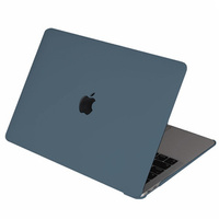 Калъф за MacBook Air 13 A2337 M1 A2179 A1932, HardShell, тъмносин