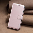 Калъф с капак за Xiaomi Redmi Note 13 Pro 4G / Xiaomi Redmi Note 14S / Xiaomi Poco M6 Pro 4G, BINFEN Wallet, розов