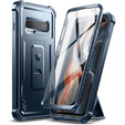 Брониран калъф за Samsung Galaxy S10 Plus, Dexnor Full Body, син