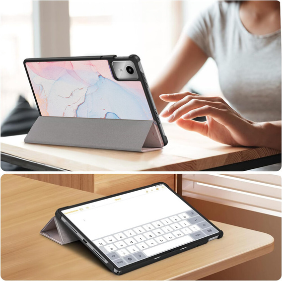 Калъф за Lenovo Tab M11, Smartcase, Marble 4#