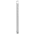 Калъфът MagSafe Spigen за iPhone 16E, Ultra Hybrid, прозрачен / бял + 9H закалено стъкло