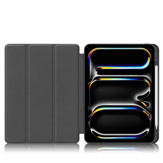 Калъф за iPad Pro 11" 2024 (5 gen.), Smartcase с място за стилус, син