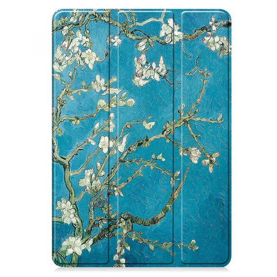 Калъф за Xiaomi Pad 7 / Xiaomi Pad 7 Pro, Smartcase, Flowers