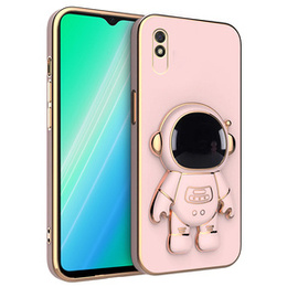 Калъфи за Xiaomi Redmi 9A, Astronaut, розов rose gold