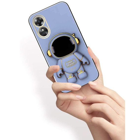 Калъфи за Oppo A17, Astronaut, син