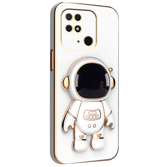 Калъфи за Xiaomi Redmi 10C, Astronaut, бял