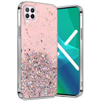 Калъфи за Huawei P40 Lite, Glittery, розов