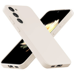 Калъф за Samsung Galaxy S23 5G, Silicone Lite, бежов