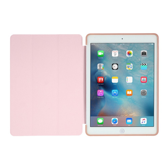 Калъф за iPad 9.7 2017 / 2018, Smartcase, розов rose gold