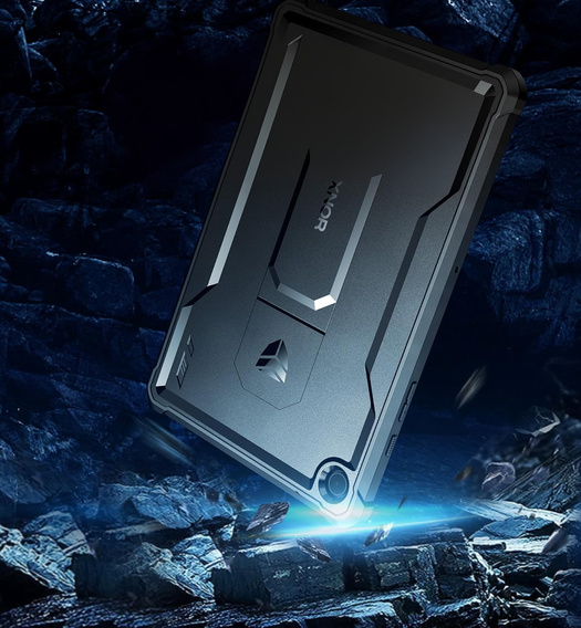 Брониран калъф за Galaxy Tab A9+ Plus, Dexnor Full Body, черен