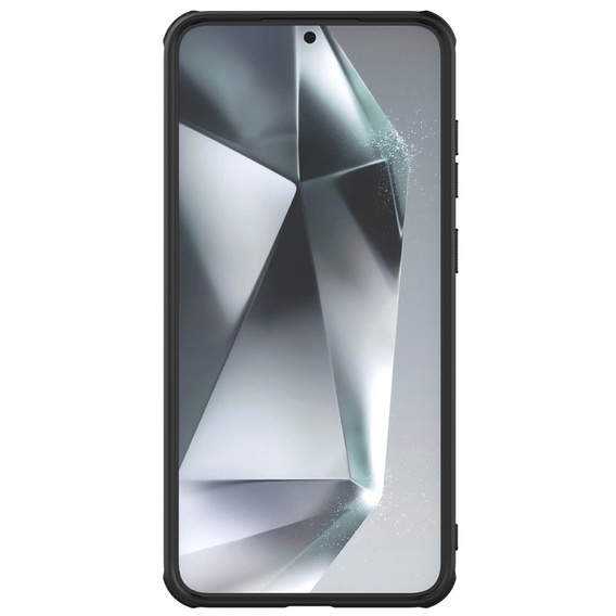 Калъфът NILLKIN за Samsung Galaxy S25, Frosted Shield, за MagSafe, черен