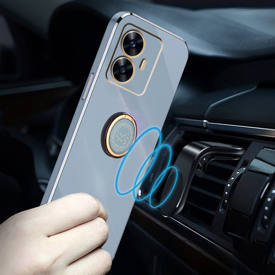 Калъфи за Realme C55, Electro Ring, син