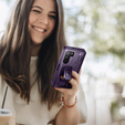 Брониран калъф за Samsung Galaxy Z Fold 5 5G, Dexnor Full Body S-Pen Slot, лилав