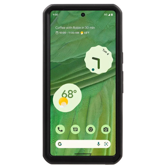 Брониран калъф за Google Pixel 7 Dexnor Full Body, Dexnor Full Body, черен