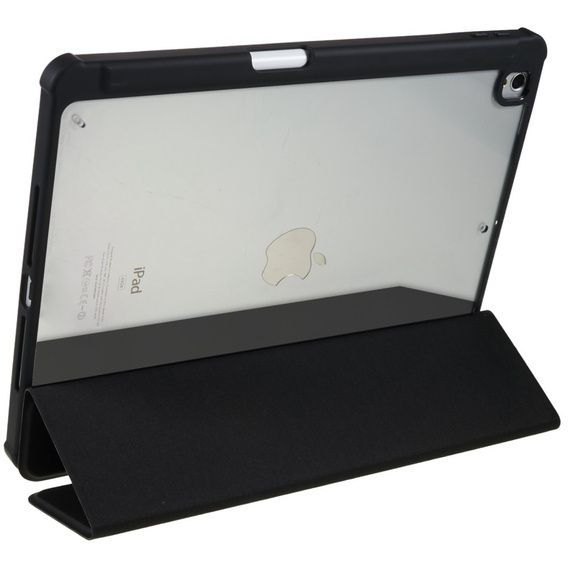 Калъф за iPad 10.2 2021 / 2020 / 2019, Smartcase Hybrid, с място за стилус, черен