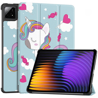 Калъф за Xiaomi Pad 7 / Xiaomi Pad 7 Pro, Smartcase, unicorn