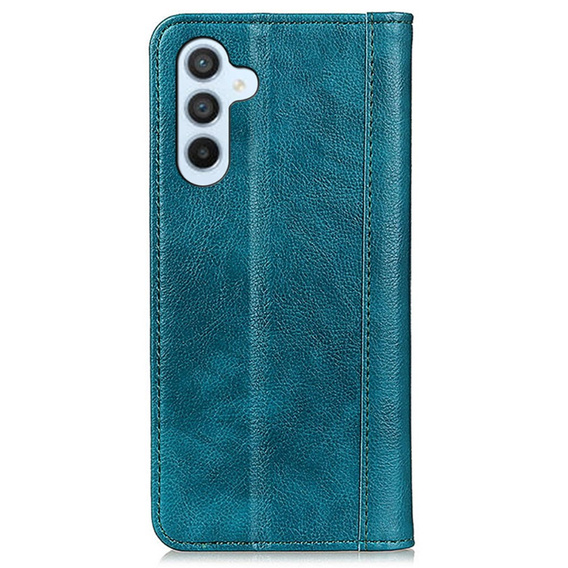 Калъфи за Samsung Galaxy S24, Wallet Litchi Leather, зелен