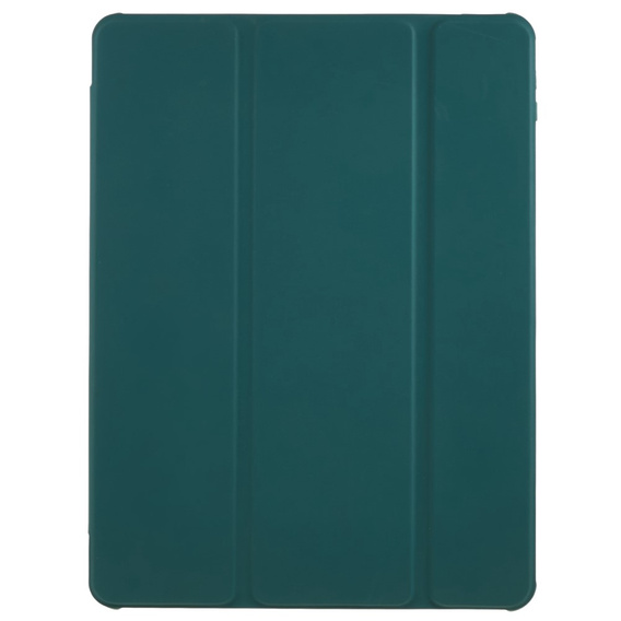 Калъф за iPad 10.2 2021 / 2020 / 2019, Smartcase Hybrid, с място за стилус, тъмнозелен