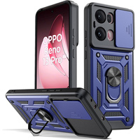 Брониран калъф за Oppo Reno 13 Pro, CamShield Slide, син