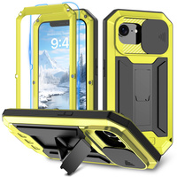 Брониран калъф за iPhone 16E, R-JUST, жълт