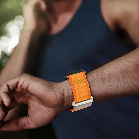 Найлонова каишка за Apple Watch 1/2/3/4/5/6/7/8/9/SE/Ultra/Ultra 2 42/44/45/49 мм