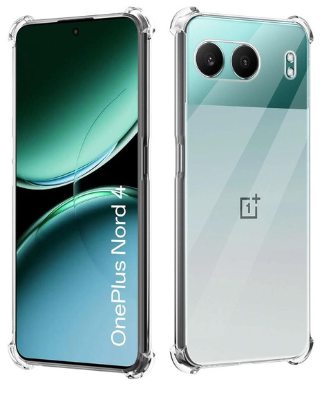 Калъфи за OnePlus Nord 4, Dropproof, прозрачен