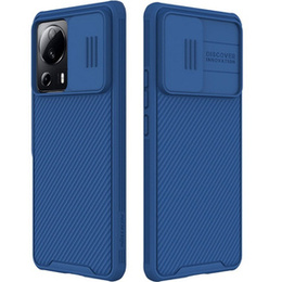 Калъф за Xiaomi 13 Lite, брониран Nillkin, CamShield Pro, син