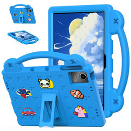 Детският калъф за Lenovo Tab M11, Cute Patterns, със стойка, син