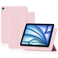 Калъфът за Apple iPad Air 11" 6 gen. 2024 (A2902, Magnetic smartcase, розов