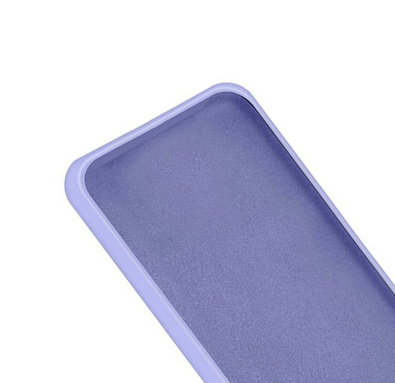 Калъф за Realme 8 / 8 Pro, Silicone Lite, лавандулов