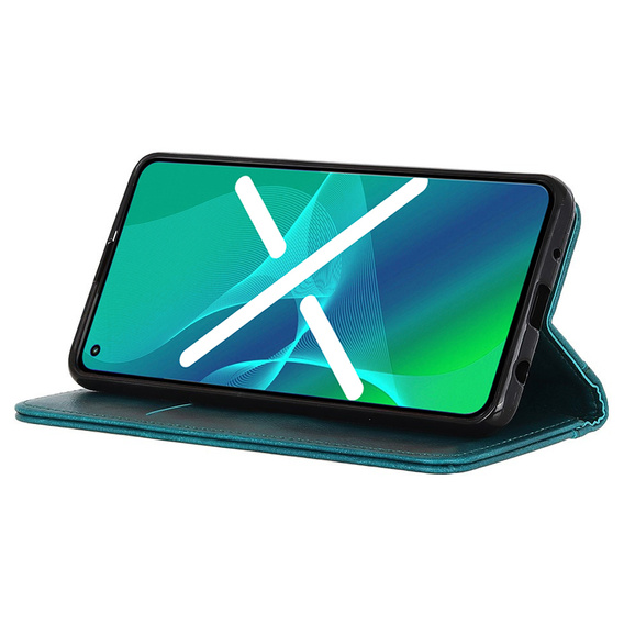 Калъфи за Huawei Nova 9, Wallet Litchi Leather, зелен