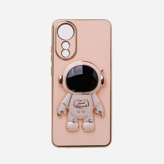 Калъфи за Oppo A78 4G, Astronaut, розов rose gold