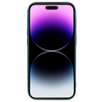 Калъф за iPhone 14 Pro Max, Electro MagSafe, зелен + стъкло за екран