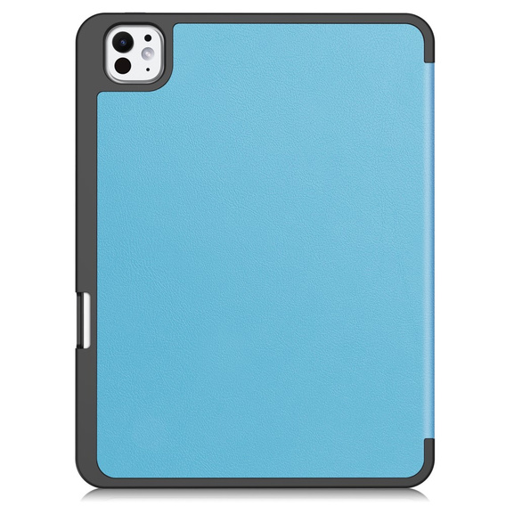 Калъф за iPad Pro 11" 2024 (5 gen.), Smartcase с място за стилус, син