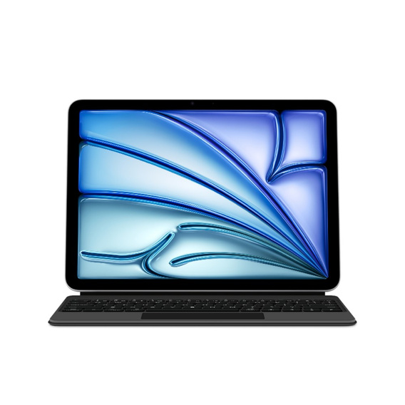 Калъф за клавиатура за iPad Air 13" 2024, Magnetic Keyboard Touchpad, черен