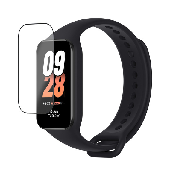 2x ERBORD хибридно стъкло за Xiaomi Smart Mi Band 8 Active