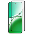 3D закалено стъкло за Oppo Reno 12FS / 12F, черна рамка