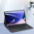 Калъф + клавиатура Samsung Galaxy Tab S9+, Dux Ducis TouchPad Leather Pen Slot, черен