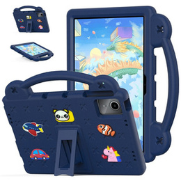 Детският калъф за Lenovo Tab M11, Cute Patterns, със стойка, тъмносин