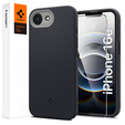 Spigen калъф за iPhone 16E, Nano Pop MagSafe, черен + 9H закалено стъкло