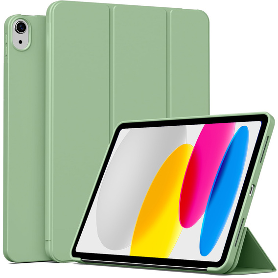 Калъф за iPad 10.9" 2022 (10 gen.), Smartcase, зелен