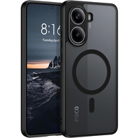 Калъф за Xiaomi Poco X7 Pro 5G, за MagSafe, ERBORD Matt Case, черен