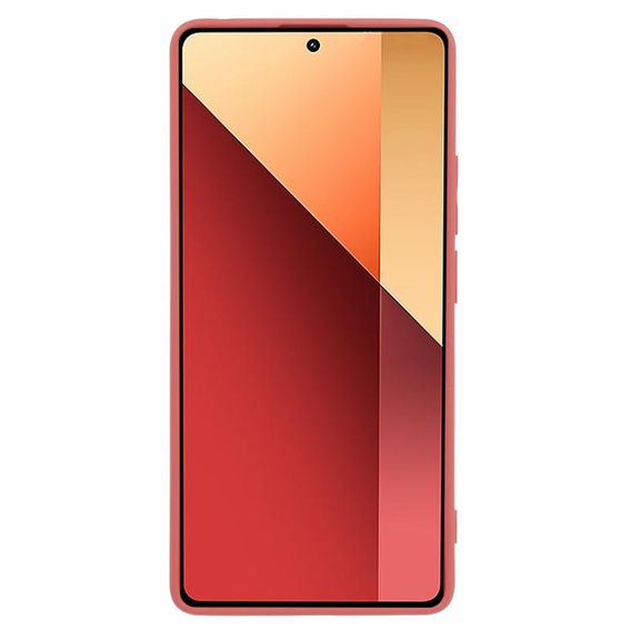 Калъф за Xiaomi Redmi Note 13 Pro 4G, Silicone Lite, червен