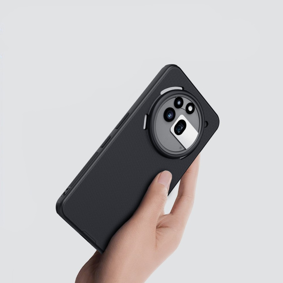 Калъфът NILLKIN за Nothing Phone 3A Pro, Frosted Shield, за MagSafe, черен