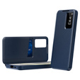 Флип калъф за Samsung Galaxy S25 Ultra, Smart View Wallet, син