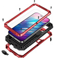 Калъф за iPhone 14 Pro Max, R-JUST, брониран, червен