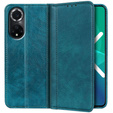 Калъфи за Huawei Nova 9, Wallet Litchi Leather, зелен