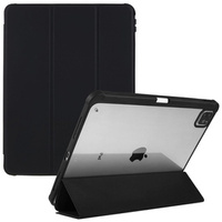 Калъф за iPad Pro 11 2022 / 2021 / 2020 / 2018, Smartcase Hybrid, с място за стилус, черен