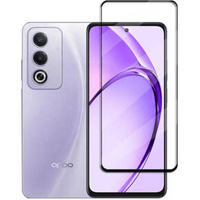 3D закалено стъкло за Oppo A80, черна рамка